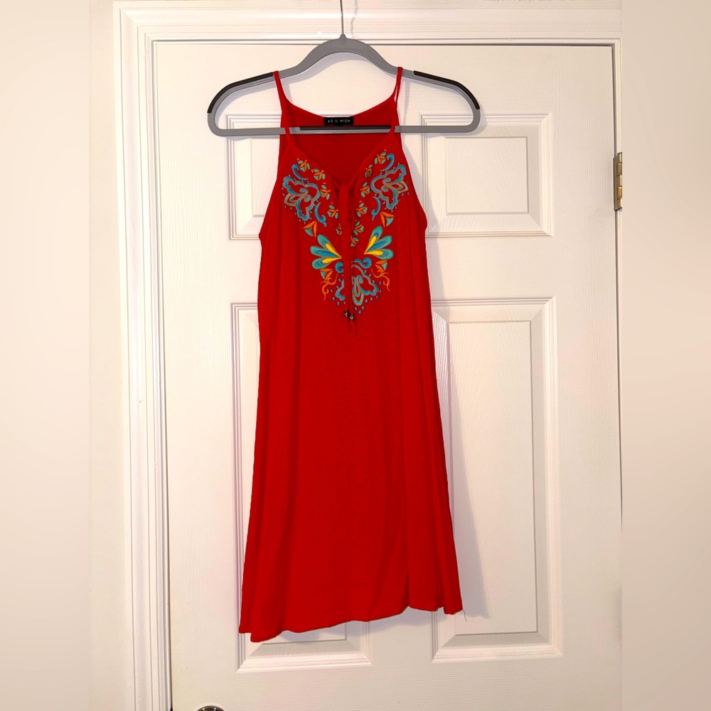 As U Wish Sleeveless Sheath Dress